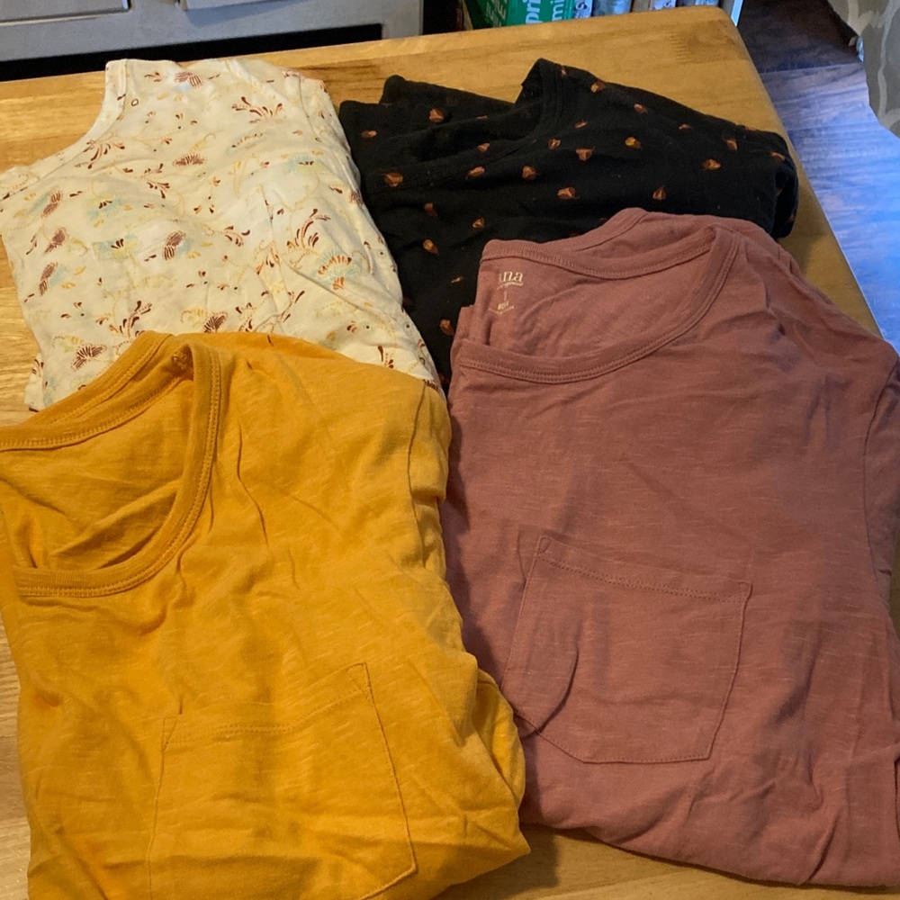 Set of Four Casual T-Shirts